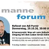 Manneforum Herbst 2026 Preview (Foto: Homepage Kreator) Manneforum Herbst 2026 Preview (Foto: Homepage Kreator)